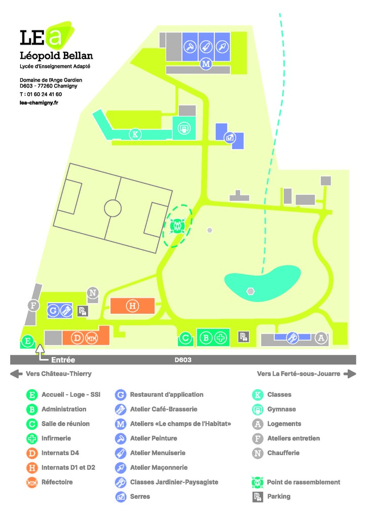 EREAlea "Léopold Bellan", Domaine de l'ange gardien, 77260 Chamigny